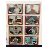 (16) 1955 Bowman Baseball Cards