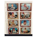 (16) 1955 Bowman Baseball Cards