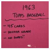 1963 Topps Baseball Card Binder