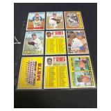 (9)1967 Topps Baseball Stars