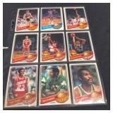 (9) 1979 Topps Basketball Hi Grade