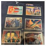 (6) 1951 Bowman Jets and Rockets Nice Shape