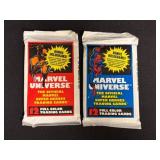 Sealed Marvel Universe Trading Card Packs