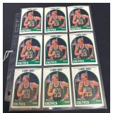 (18) 1989 Hoops Larry Bird Cards
