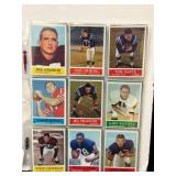 (54) 1964 Philadelphia Football Cards