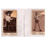 Circa 1900 Mayo Cut Plug Boxing Cards