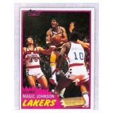 1981 Topps Magic Johnson Basketball Card