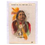 Circa 1900 Indian Tobacco Silk Hi Grade