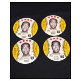 Four Isalyï¿½s Hank Aaron Collectible Discs