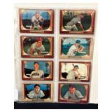(16) 1955 Bowman Baseball Cards