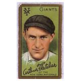 1911 T205 Gold Border Arthur Fletcher Card