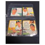 (8) Red Man Baseball Cards