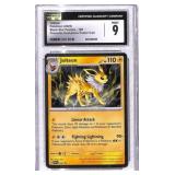 CGC 9 Jolteon Pokï¿½mon Card 2025 Black Star Promo
