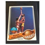 1979 Kareem Abdul-Jabbar Basketball Card