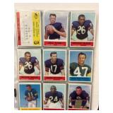 (54) 1964 Philadelphia Football Cards