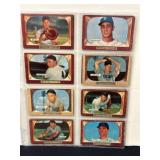 (16) 1955 Bowman Baseball Cards