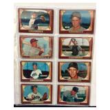 (16) 1955 Bowman Baseball Cards