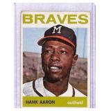 1964 Topps #300 Hank Aaron Baseball Card
