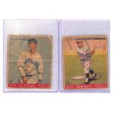 1933 Goudey Jack Quinn/ Lafayette Thompson