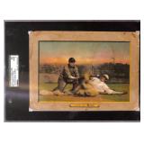 1910-11 T3 Turkey Red Safe At Third SGC 1