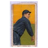 1909-11 T206 Scott Chicago Piedmont Back