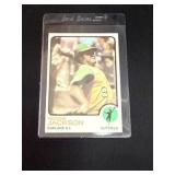 1973 Topps Reggie Jackson is #255