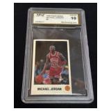 1990 Panini Michael Jordan Sticker GEM MT 10