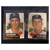 1953 Topps ï¿½Pee Wee Reese and Dick Williams