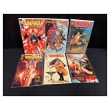 Six Vampirella Comic Books