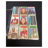 1960s Philadelphia Football Cards Set (54)