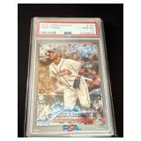 2018 Topps Holiday Ozzie Albies Gem Mint 10