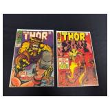 Thor Comic Book Lot of Two Issues