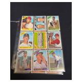 54 1966 Topps Baseball Cards Lot