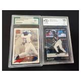 Sammy Sosa and Bo Jackson Graded Cards