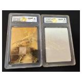 2001 Barry Bonds Gold Card World Series PSA 10