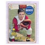 1969 Topps Johnny Bench Rookie Cup Card
