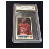 1990 Panini Michael Jordan Sticker GEM MT 10