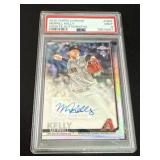 2019 Topps Chrome Merrill Kelly Auto PSA 9