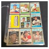 1964 Topps Baseball Cards Lot (54 Total)