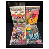 Four DC Supergirl Comic Books
