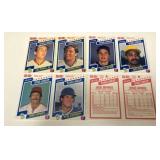 Complete 1987 M+M Baseball Card Set