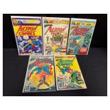 Five Superman Action Comics