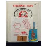 Cincinnati Reds Memorabilia Lot