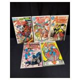 Five DC Action Comics Issues