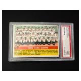 1956 Topps NY Giants Team PSA 7 OC