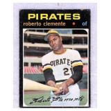 1971 Roberto Clemente Baseball Card, Topps #630