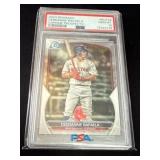 2023 Bowman Ceddanne Rafaela PSA 10 Card