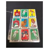 60 1964 Topps Football Cards