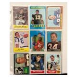 (18)Vintage Football Cards