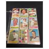 67 1966 Topps Baseball Cards Collection